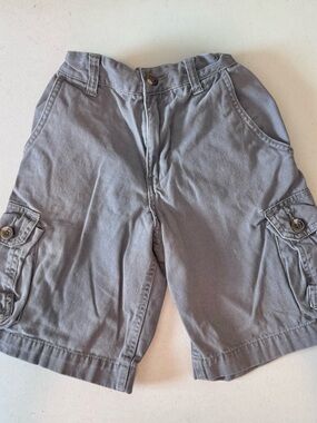 Faded Glory Gray Cargo Shorts for Boys